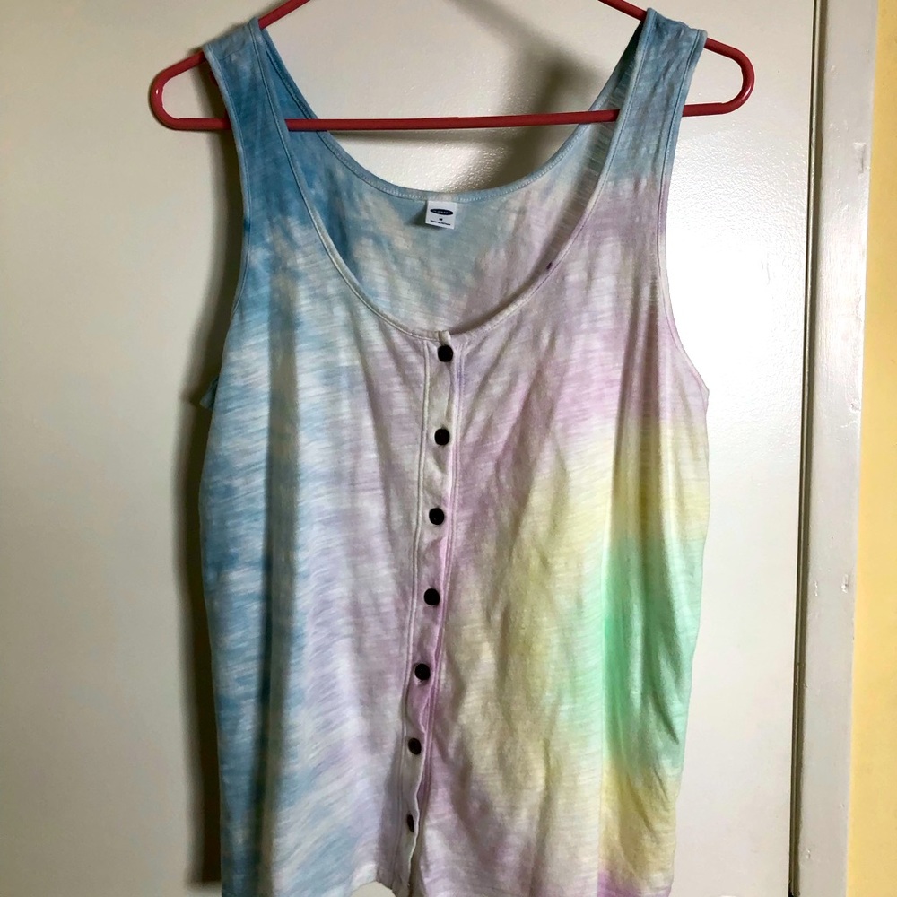 Tie dye tank top